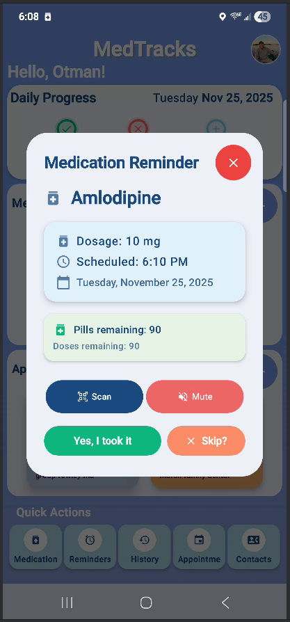 Smart Medication Reminders